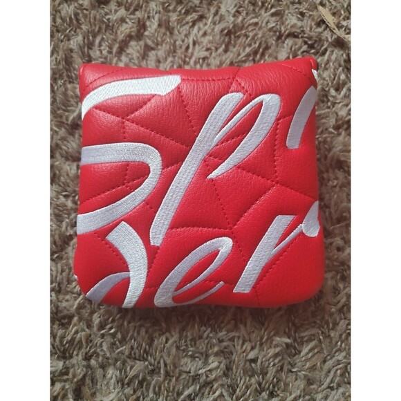 Spider GT Square Putter Cover With Magnetic Closing Lid Giant Print Web Design - Picture 3 of 10